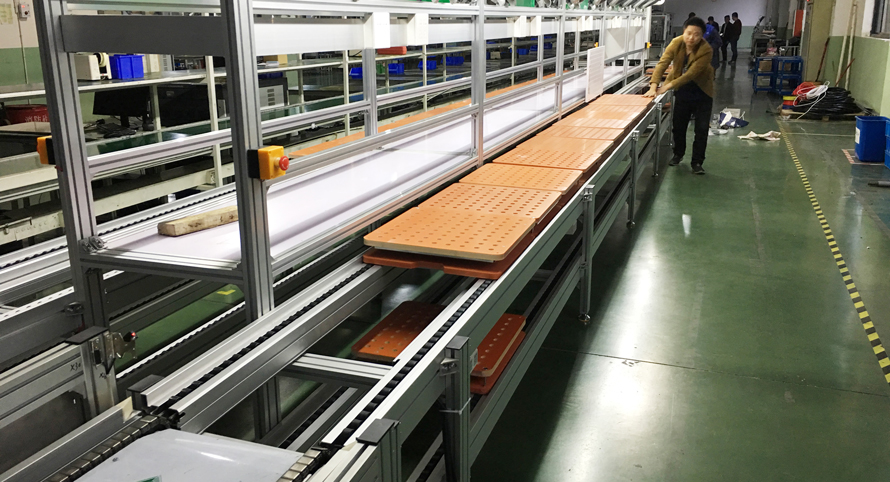 光良定制倍速鏈輸送線 光良定制倍速鏈輸送線