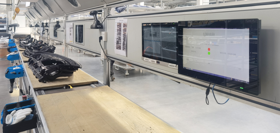 雙層倍速鏈汽車儀表臺組裝線 雙層倍速鏈汽車儀表臺組裝線