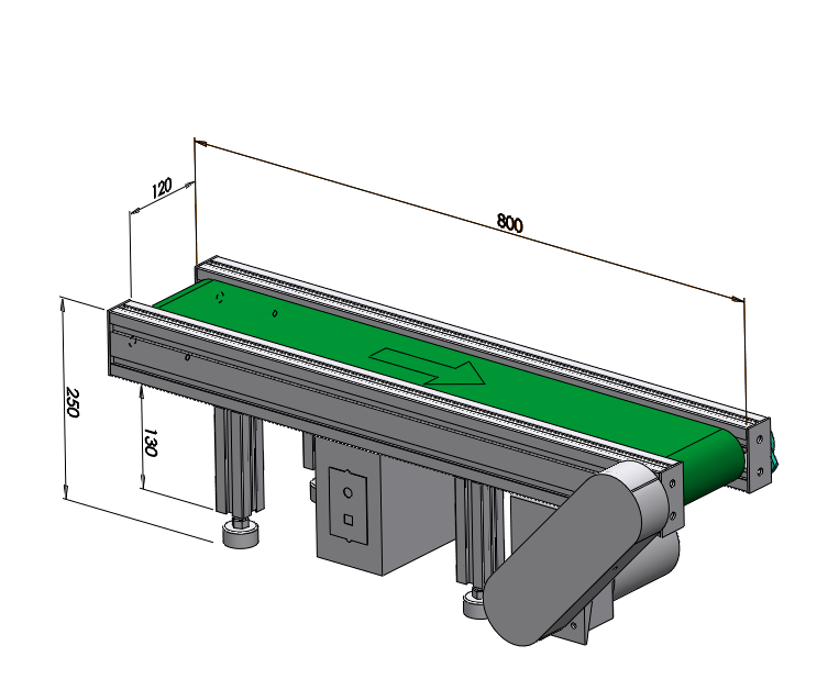 皮帶輸送機(jī)（4080鋁型材機(jī)身）