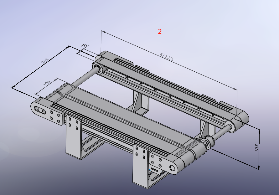 皮帶線輸送機(jī)傳送機(jī)（尺寸可按需定制）